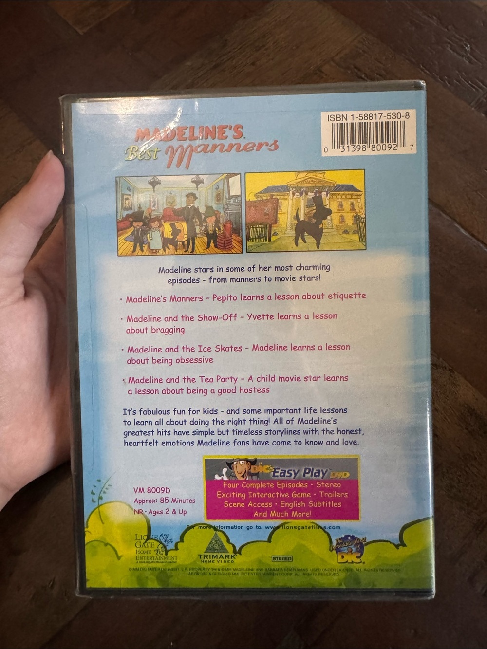 Madeline - Madeline's Best Manners DVD New Sealed Movie - Picture 2 of 2